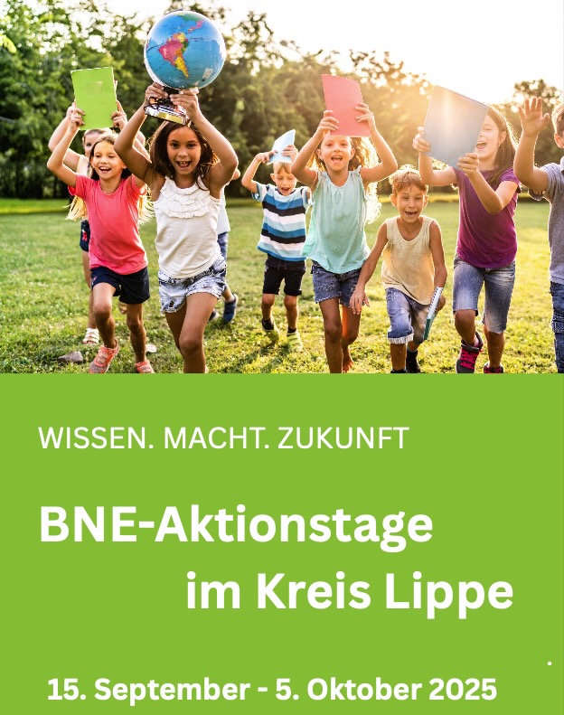Bunte-Farben-Programm auf dem BNE-Familien-Aktionstag (Detmold)